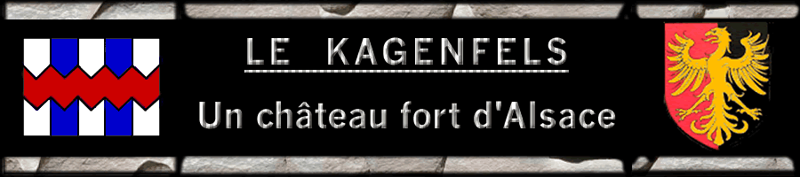Le ch&acirc;teau fort du Kagenfels, Alsace