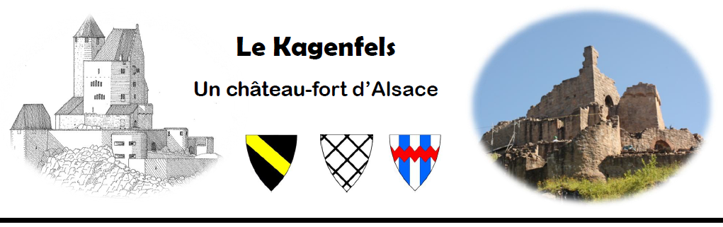 Le château fort du Kagenfels, Alsace